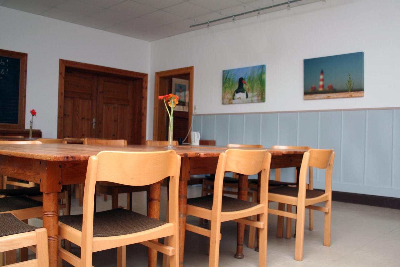 Alte Schule Westerhever Buitenkant foto